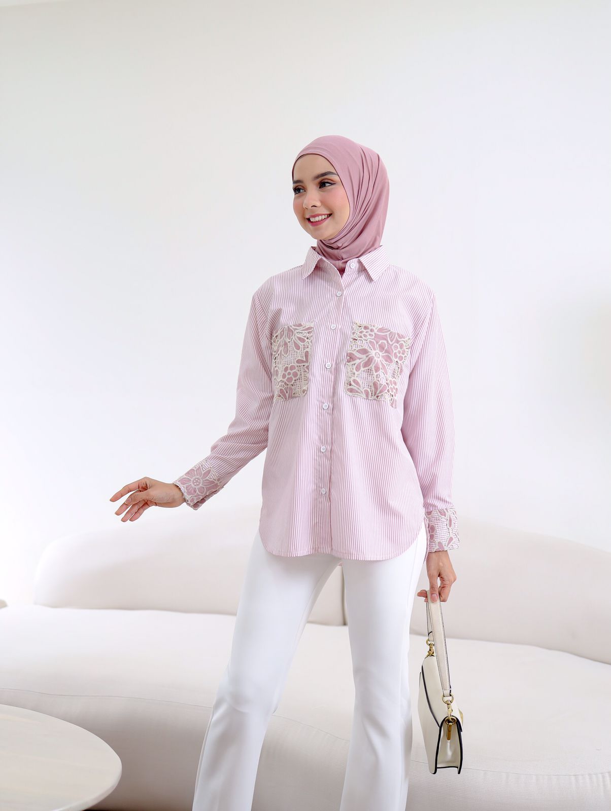 Mryana Lace Shirt - Image 4