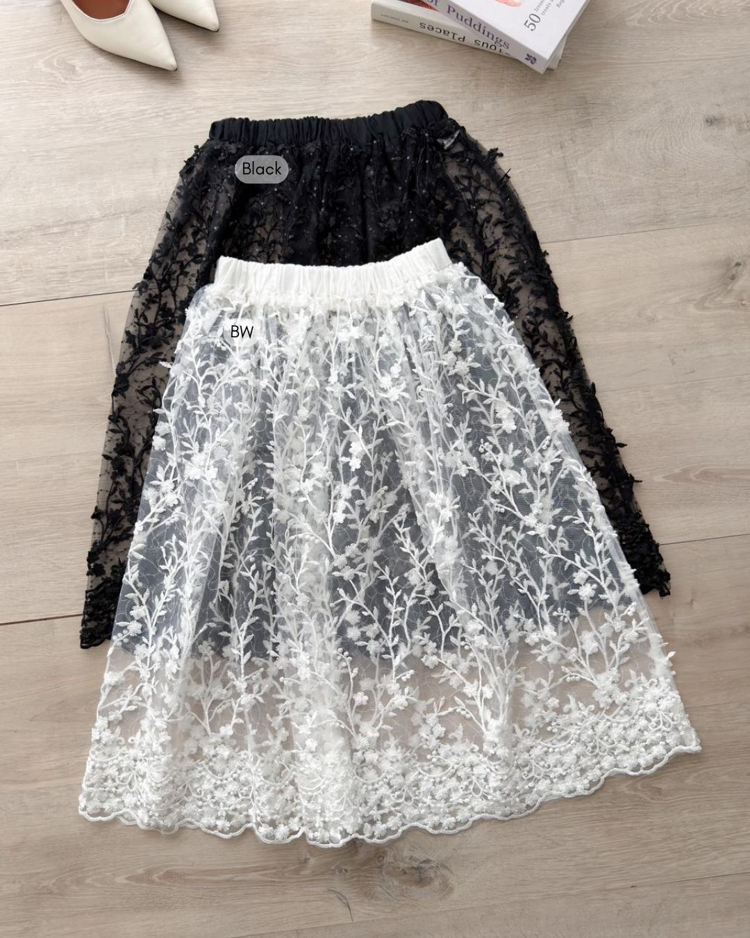 Extended Lace Skirt - Image 2