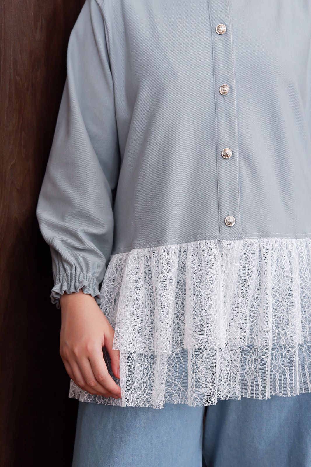 Fiore Lace Shirt - Image 6