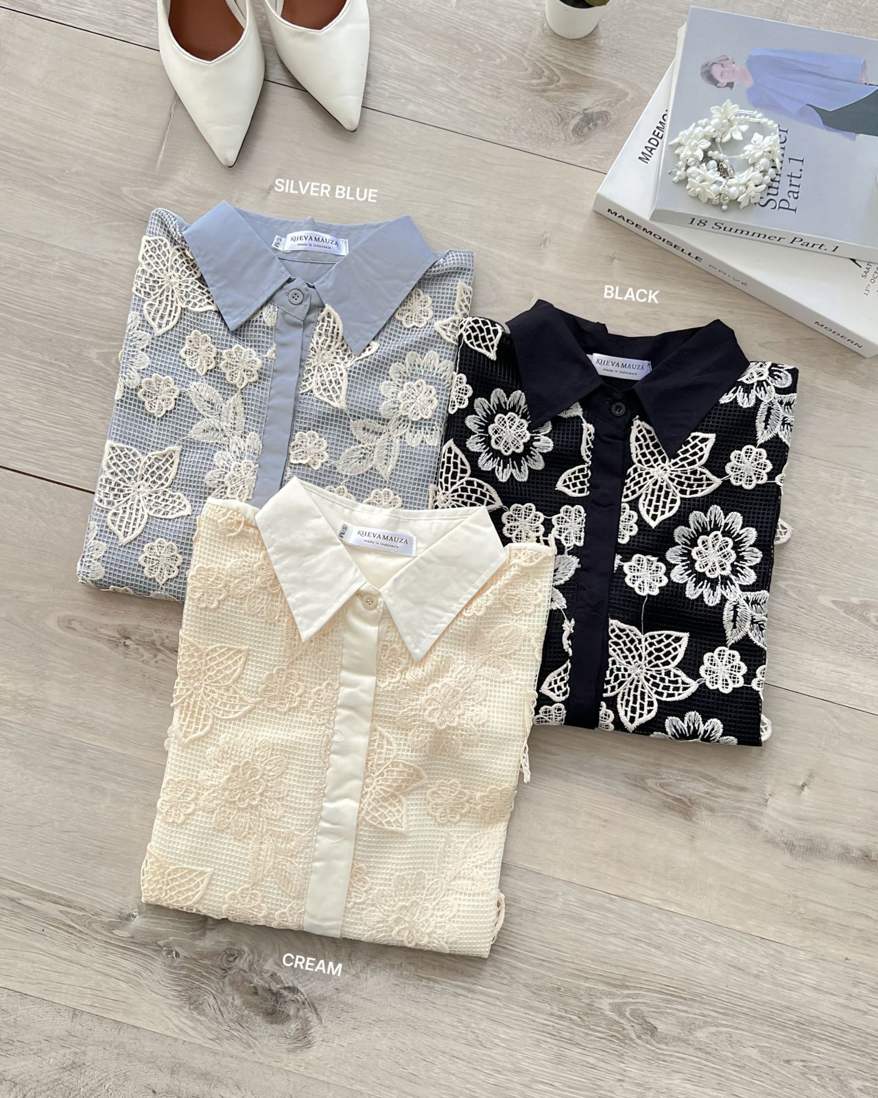 Freyana Lace Shirt - Image 7