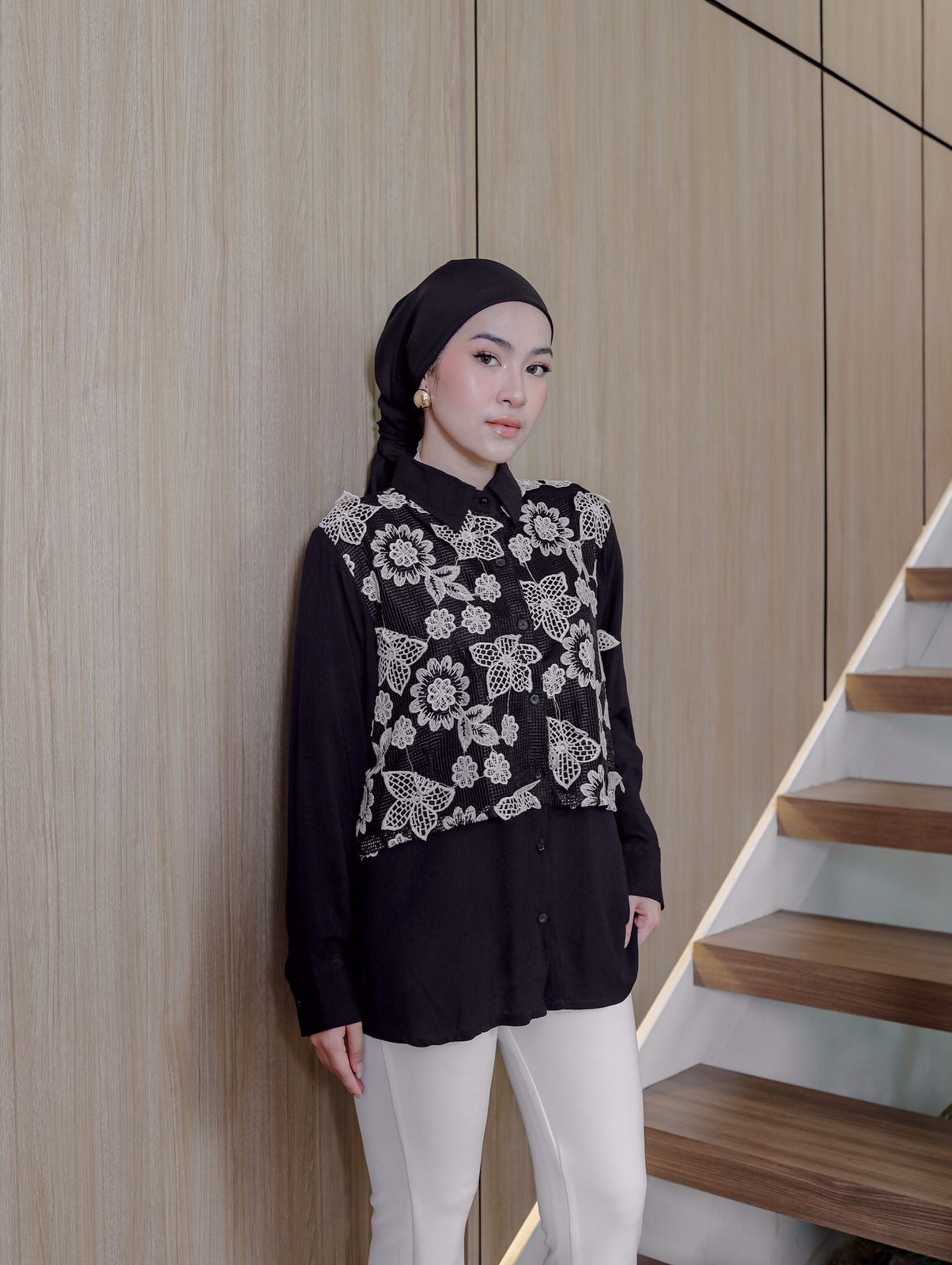 Freyana Lace Shirt - Image 2